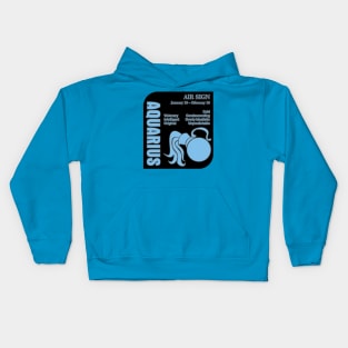 Zodiac Aquarius Kids Hoodie